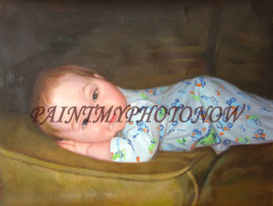 Newborn baby portriat