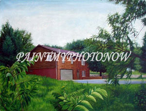 House Oil Painting